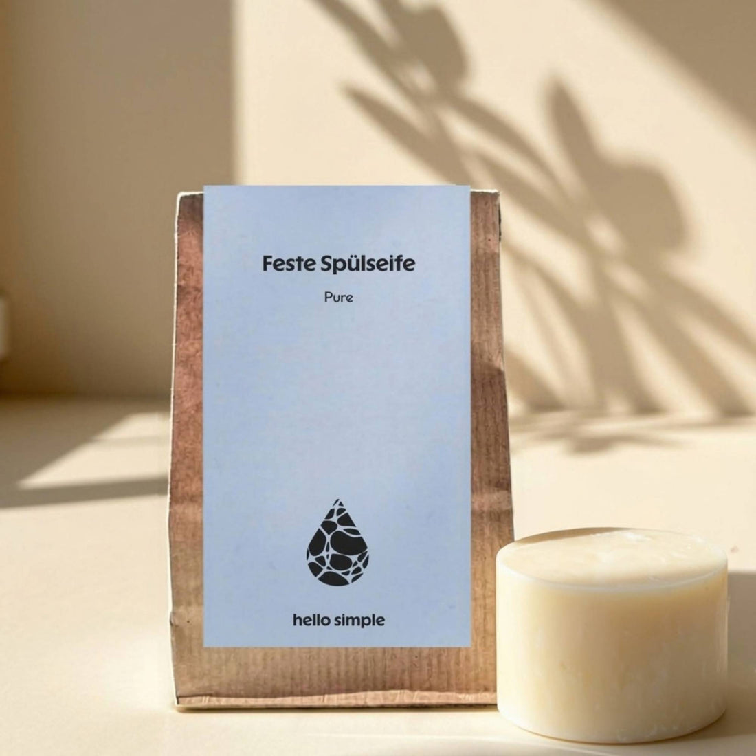 Feste Spülseife Pure ohne zugesetzte Duftstoffe