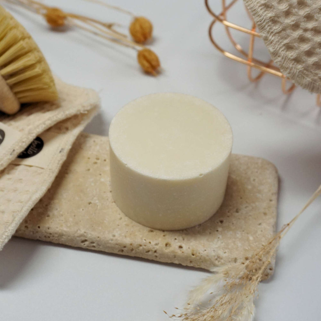 Spülseife ohne Duftstoffe, vegan, plastikfrei, ohne Palmöl, hergestellt in Berlin