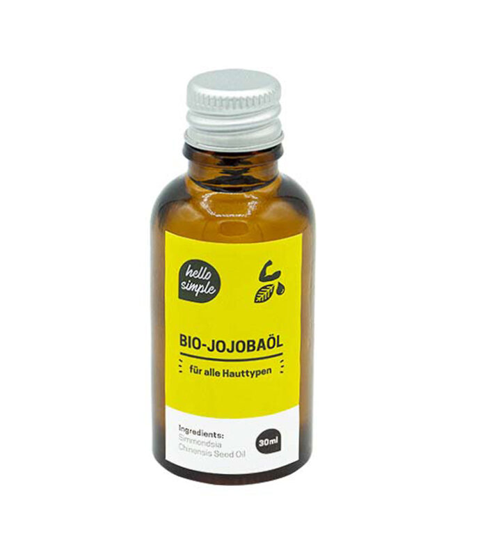 Bio-Jojobaöl Naturkosmetik eignet sich als Abshcminköl, Hautpflege, Haarpflege, Intimpflege und Badeöl.