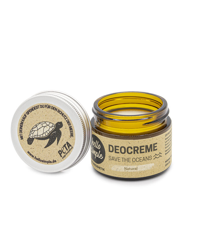 Deocreme Natural: Vegane Zero Waste Naturkosmetik, plastikfrei, aluminiumfrei