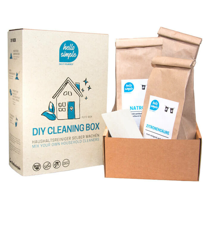 DIY-Box Putzmittel: Zero Waste Putzmittel zum Selbermachen, plastikfrei und mit palmölfreier Kernseife