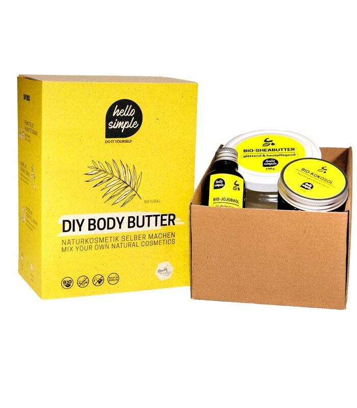 Zero Waste DIY-Box Bodybutter: Vegane Zero Waste Naturkosmetik zum Selbermachen, plastikfrei