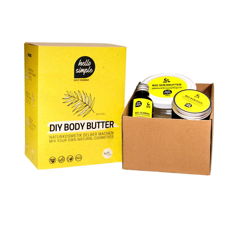 Zero Waste DIY-Box Bodybutter: Vegane Zero Waste Naturkosmetik zum Selbermachen, plastikfrei