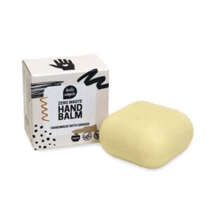Feste Handcreme, Zero Waste Handbalm für weiche und gepflegte Hände. Vegan, plastikfrei und geeignet für trockene Hände und häufiges Händewaschen.