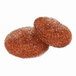 Zero Waste Kupferschwamm für deinen nachhaltigen Abwasch! Der Schwamm aus Kupfer reinigt Töpfe, Pfannen, Spüle, Herd und vieles andere gründlich und schonend, ist waschbar und umweltfreundlich.