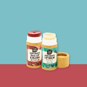 Zero Waste Lipbalm für weiche und gepflegte Lippen. Vegan, plastikfrei und geeignet für trockene Lippen und auch bei kalter Jahreszeit.