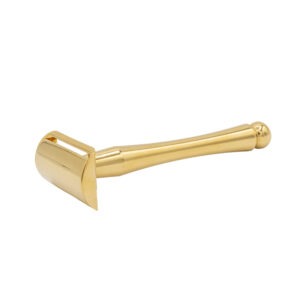 Unser Rasierhobel in Gold ist eine limitierte Sonderausgabe unserer Weiterentwicklung der gängigen Rasierhobel-Modelle.