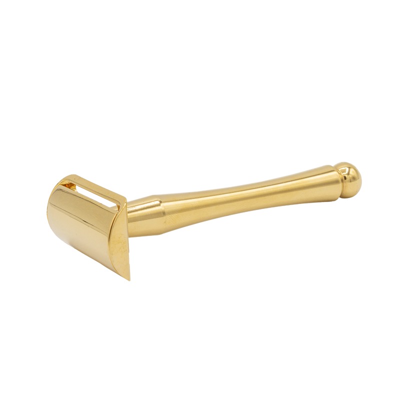 Unser Rasierhobel in Gold ist eine limitierte Sonderausgabe unserer Weiterentwicklung der gängigen Rasierhobel-Modelle.