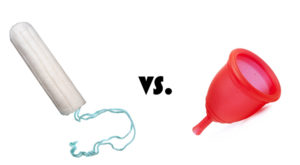 Tampon vs. Menstruationscup