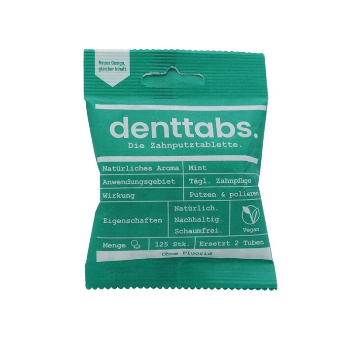 Zero Waste Zahnputztabletten. Vegan, plastikfrei, nachhaltig. Zähne putzen ohne Plastik.