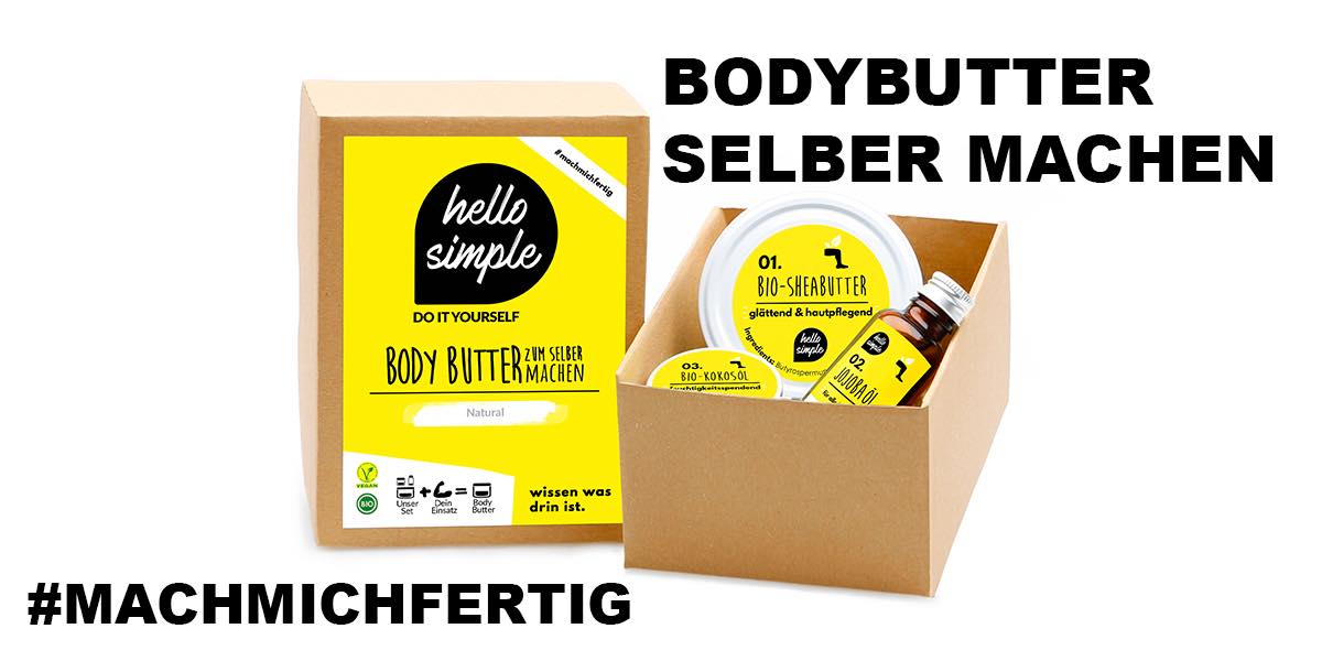 Body Butter selber machen: Naturkosmetik DIY